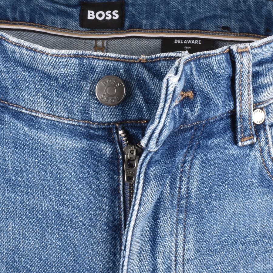 BOSS C Delaware Slim Fit Jeans Blue